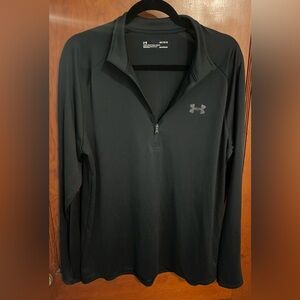 Under Armour Black Quarter-Zip L